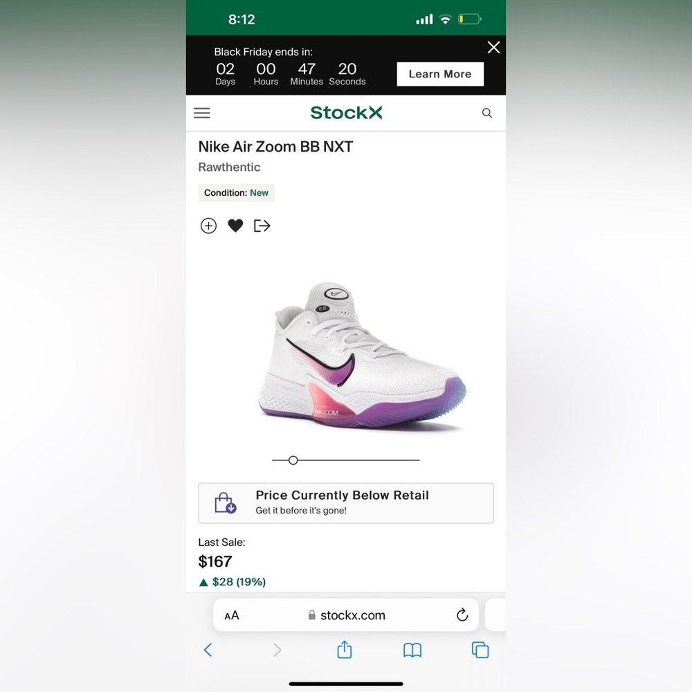 Nike Air Zoom BB NXT